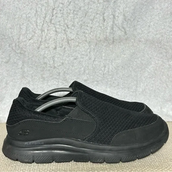 Skechers Mens Work Relax Fit: Flex Advantage Slip Resistant Sneaker Shoes SZ 8.5 - Picture 1 of 11